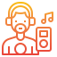 external-musician-life-style-avatar-itim2101-gradient-itim2101 icon
