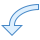 blue ui style runter 3 icon