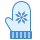 blue ui style 장갑 icon