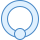 blue ui style 꿰뚫는 icon