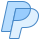 blue ui style paypal icon