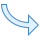 blue ui style rechts 3 icon