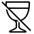 ios 17 outlined style kein alkohol icon