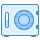 blue ui style 안전한 icon