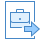 blue ui style 회견 icon