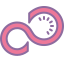 cute color style 富士通 icon