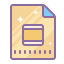 cute color style google slides icon