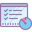 cute color style time limit icon