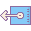 cute color style swipe icon