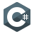 C Sharp Logo icon