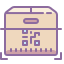 cute color style scan stock icon