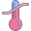cute color style temperature sensitive icon