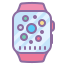 cute color style smart watch icon