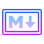 Markdown icon