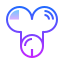 gradient style 음경 icon