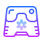 gradient style baby potty icon