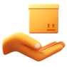 3d fluency style 패키지와 함께 손 icon