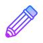 gradient style 편집하다 icon