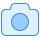 blue ui style unsplash icon