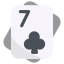 34 Seven of Clubs icon