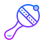 gradient style 아기 장난감 icon
