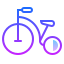 gradient style tricycle icon