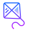 gradient style kite icon
