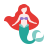color style mermaid icon