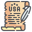 external-declaration-independence-day-wanicon-lineal-color-wanicon icon