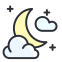 Nublado cerca icon
