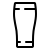ios 17 outlined style guinness bier icon