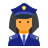 警察-女性-皮肤类型-3 icon