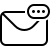 ios 17 outlined style reddit inbox icon
