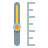 vertikaler Zeitleistenschieber icon