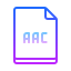 gradient style aac icon