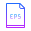gradient style eps icon