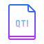 gradient style qti icon