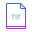 gradient style tif icon