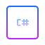 gradient style cs icon