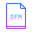 gradient style dfm icon
