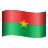 emoji style burkina faso icon