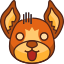 shocked puppy icon