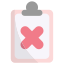 거부됨 icon