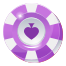 ficha de póquer icon