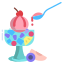 fruit salad icon