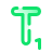 Tiefgestellt icon