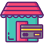 crédito externo-web-store-flaticons-lineal-color-flat-icons-3 icon