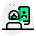 woman face time icon