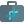 Genetic engineering analysis job with briefcase and DNA logotype icon