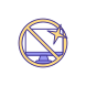 No Computer Work icon